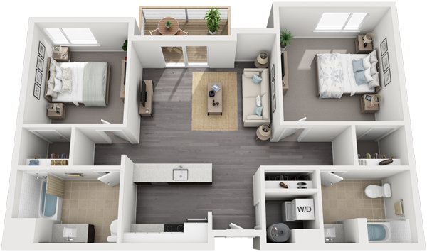 Floorplan Unit B