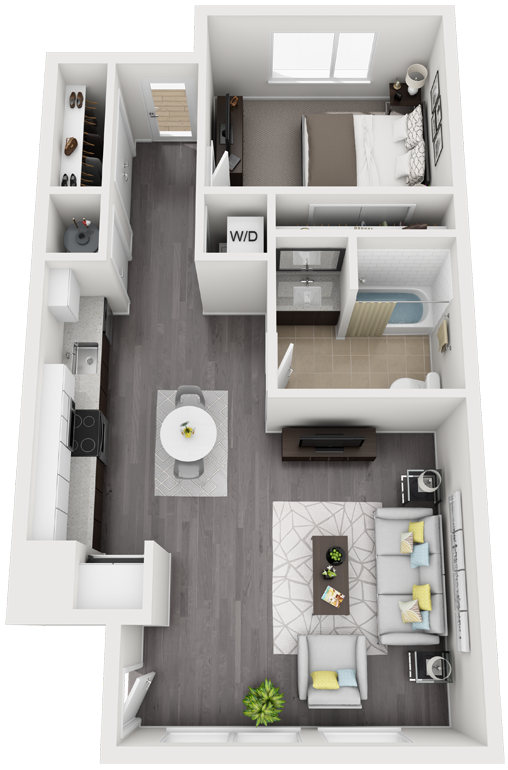 Floorplan Unit E – Bungalow